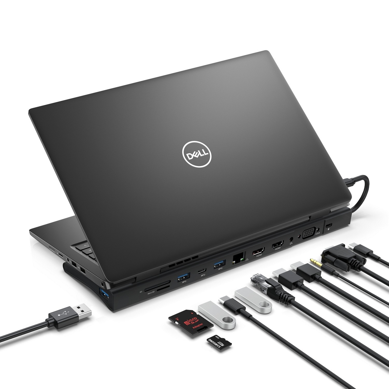 CHN622 USBC 12in1 Multiport Docking Station Laptop Stand