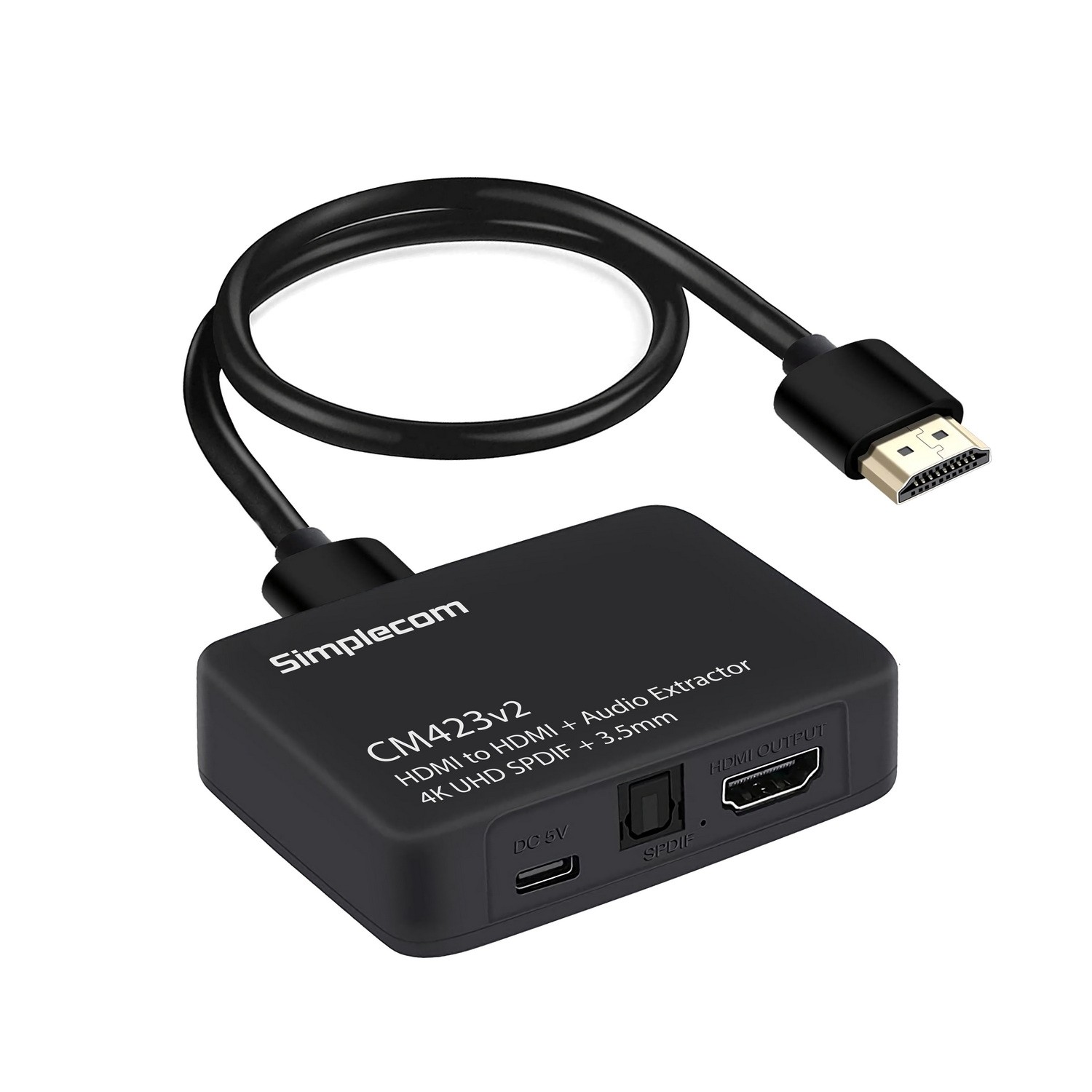 Hdmi Splitter CM423 HDMI Audio Extractor 4K HDMI To HDMI And