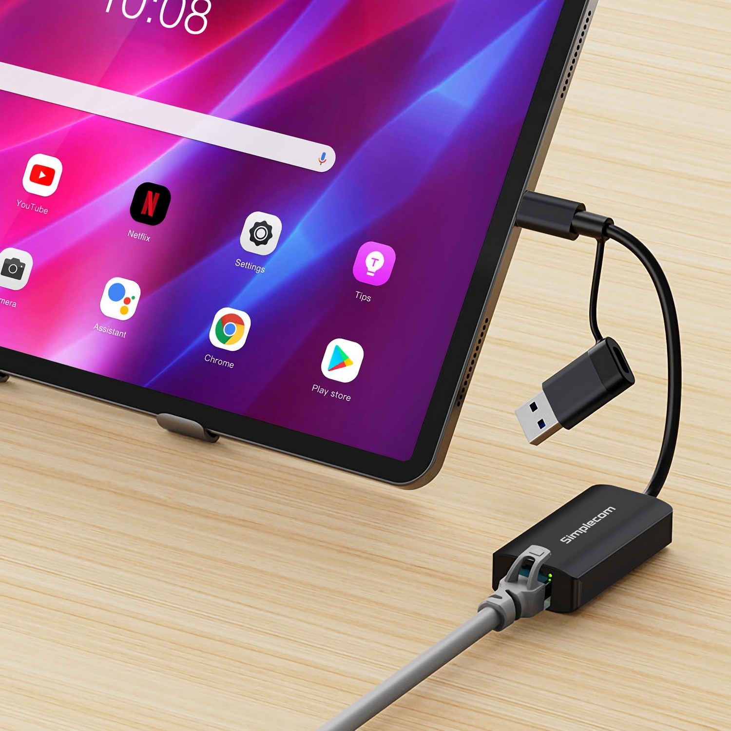 NU315 USBC and USBA to Gigabit Adapter