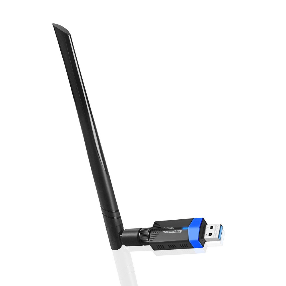 Simplecom NW632 Wi-Fi 5 Bluetooth 5.0 USB Adapter Dual ...