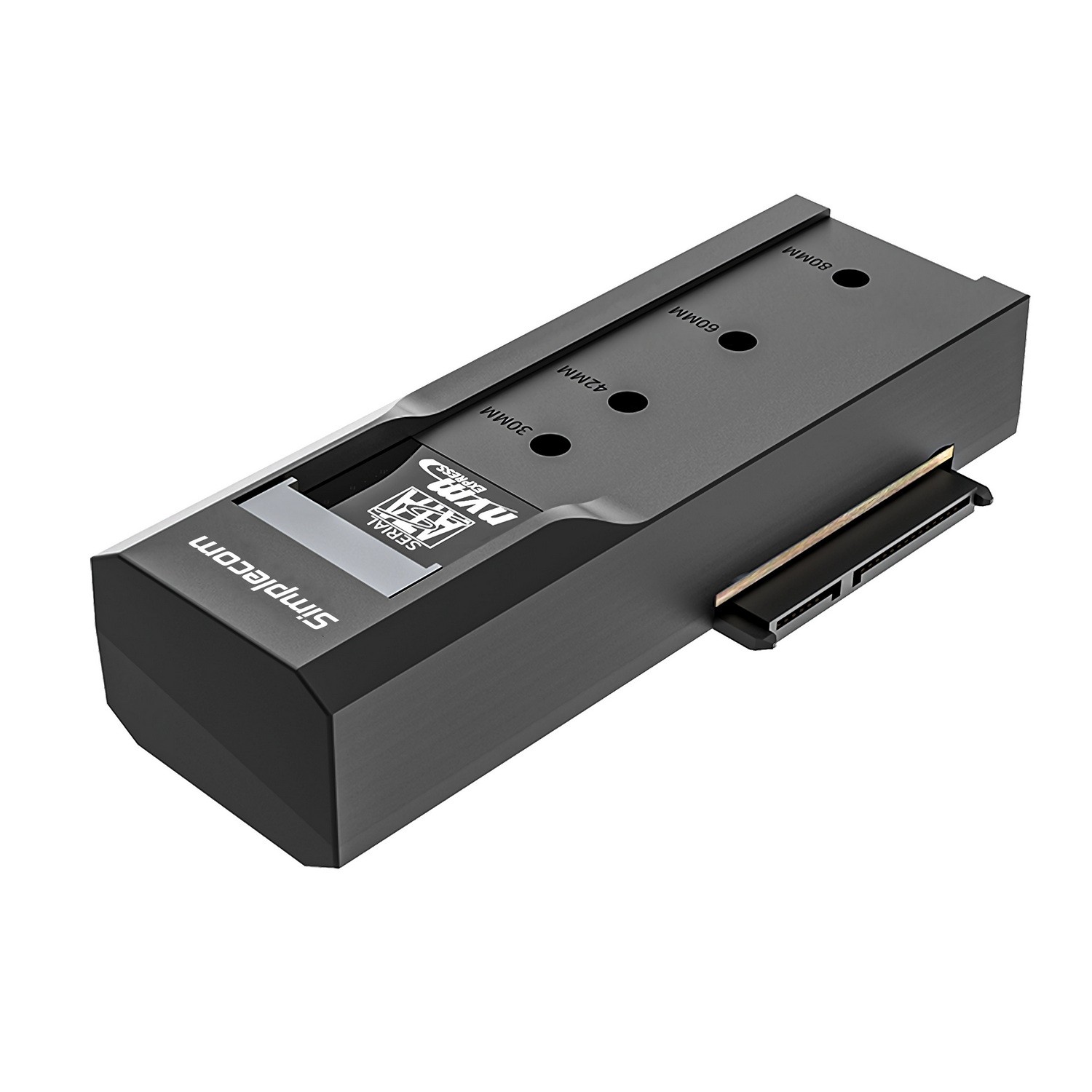 SA536 USB to M.2 and SATA 2IN1 Adapter for 2.5"/3.5" HDD & NVMe/SATA M.2 SSD with