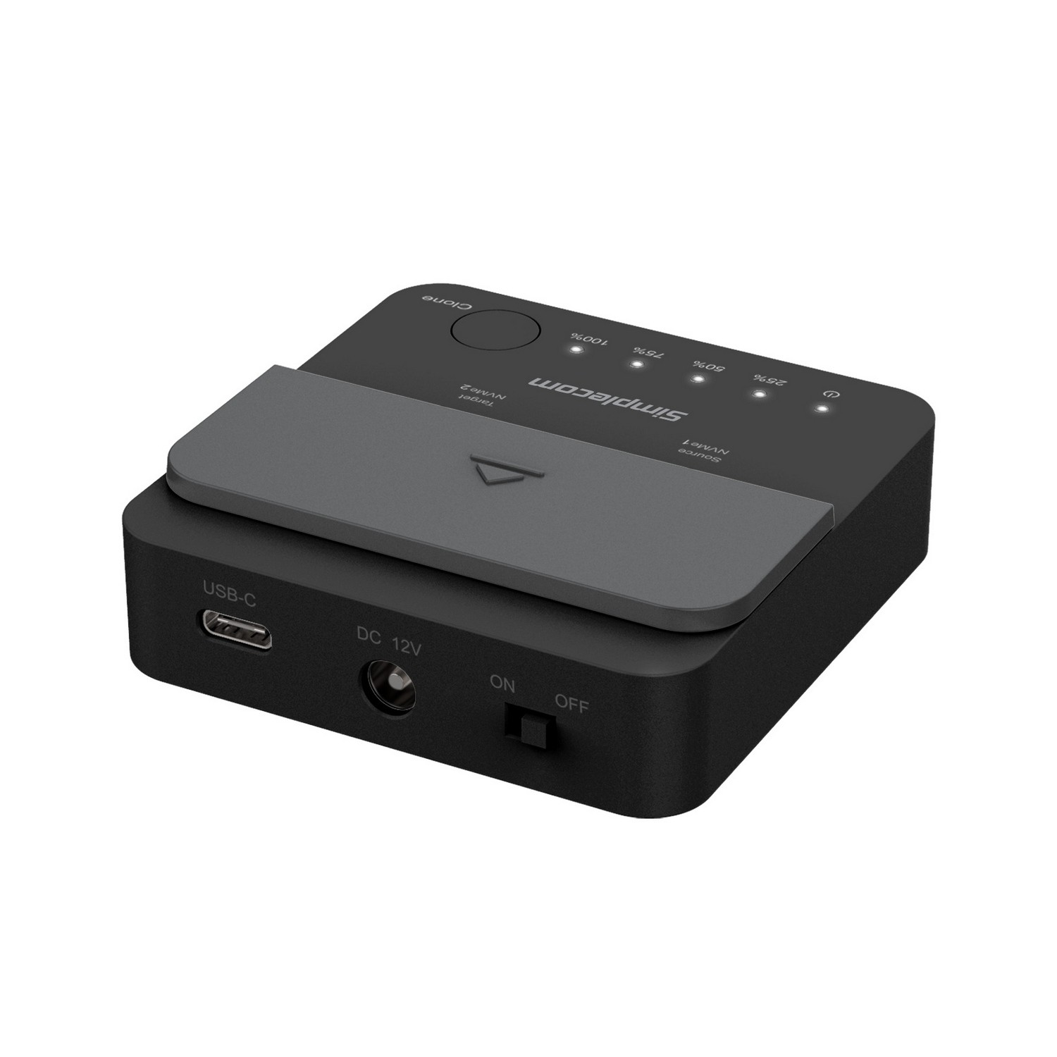 SD550v2 USB 3.2 Gen2x2 to Dual Bay NVMe M.2 SSD Docking
