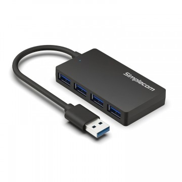 Simplecom CH352 4-Port SuperSpeed USB 3.0 Type-A Hub 