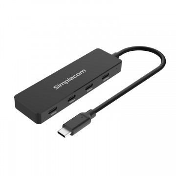 Simplecom CH384 USB-C to 4-Port USB-C Data Hub USB 3.2 Gen 2 10Gbps 