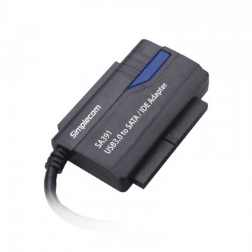 Simplecom SA391 USB 3.0 TO 2.5", 3.5" & 5.25" SATA/IDE Adapter with Power Supply