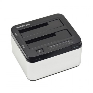 Simplecom SD322 Dual Bay USB 3.0 Aluminium Docking Station for 2.5" and 3.5" SATA HDD