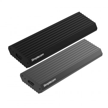 Simplecom SE513 NVMe PCIe (M Key) M.2 SSD to USB 3.1 Gen 2 Type C Enclosure 10Gbps